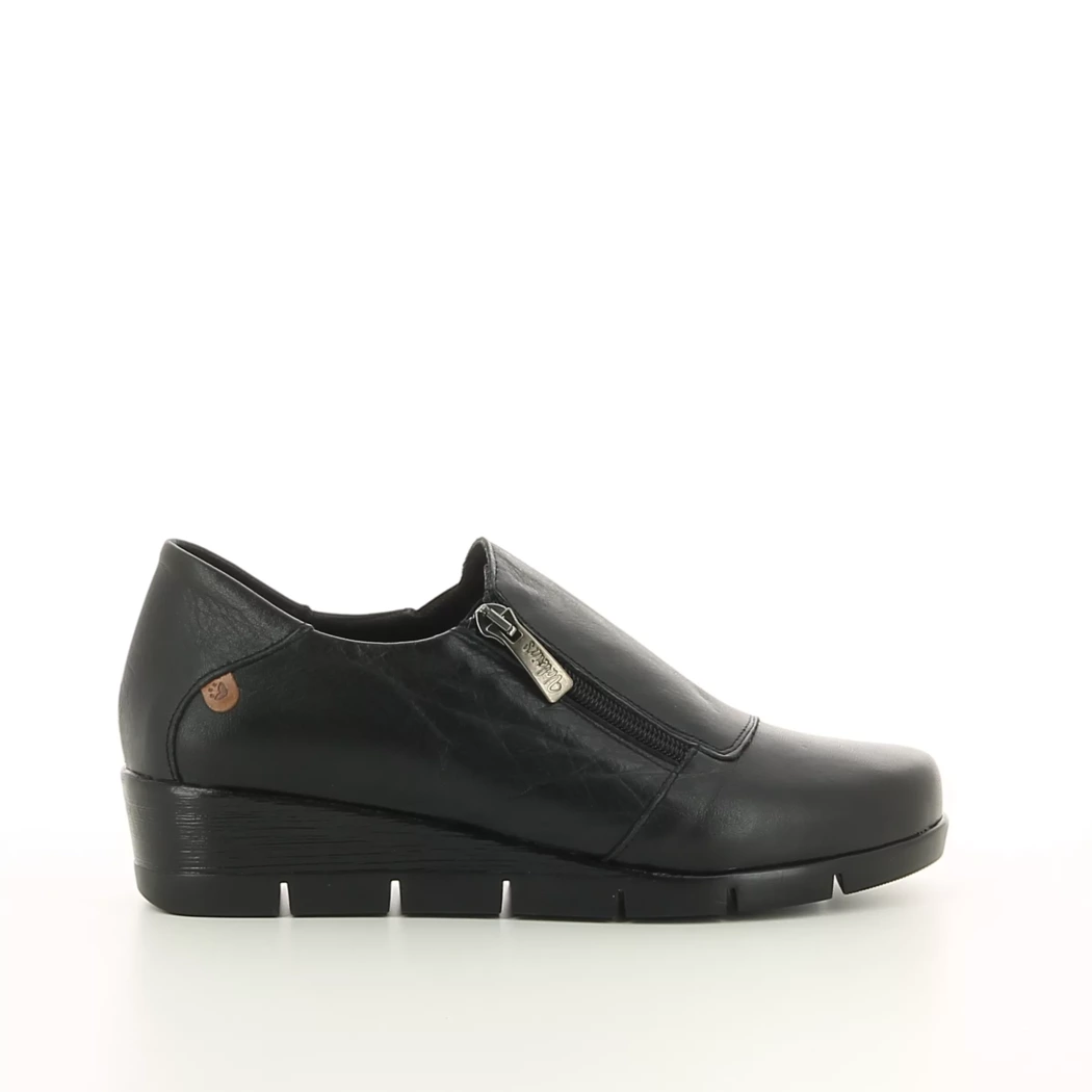 Image (2) de la chaussures Valeria's - Mocassins Noir en Cuir