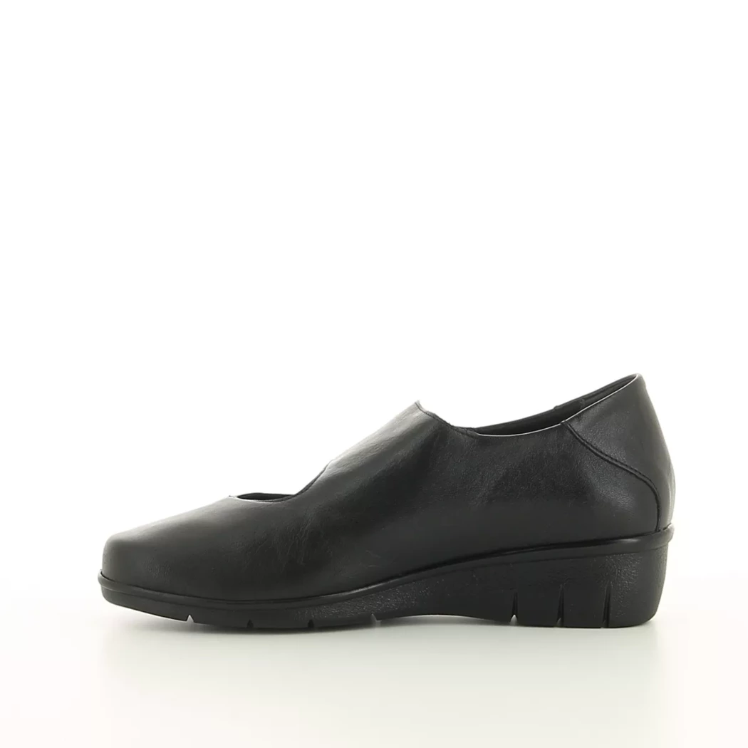 Image (4) de la chaussures Valeria's - Escarpins Noir en Cuir
