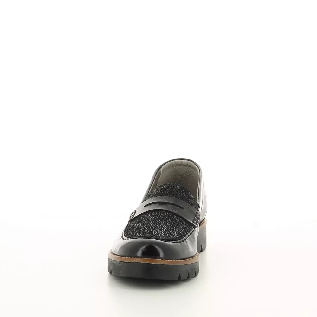 Image (5) de la chaussures Sens - Mocassins Noir en Cuir vernis