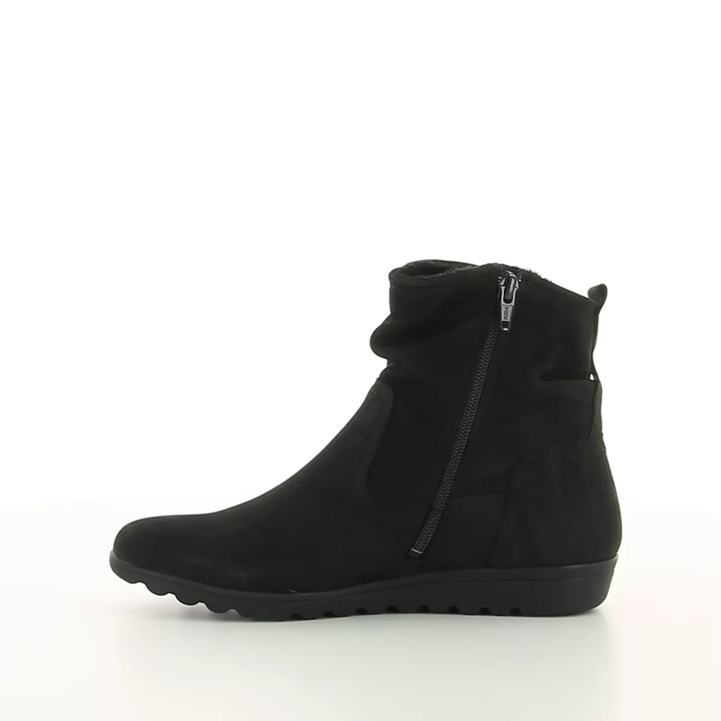 Image (4) de la chaussures Sens - Boots Noir en Cuir nubuck