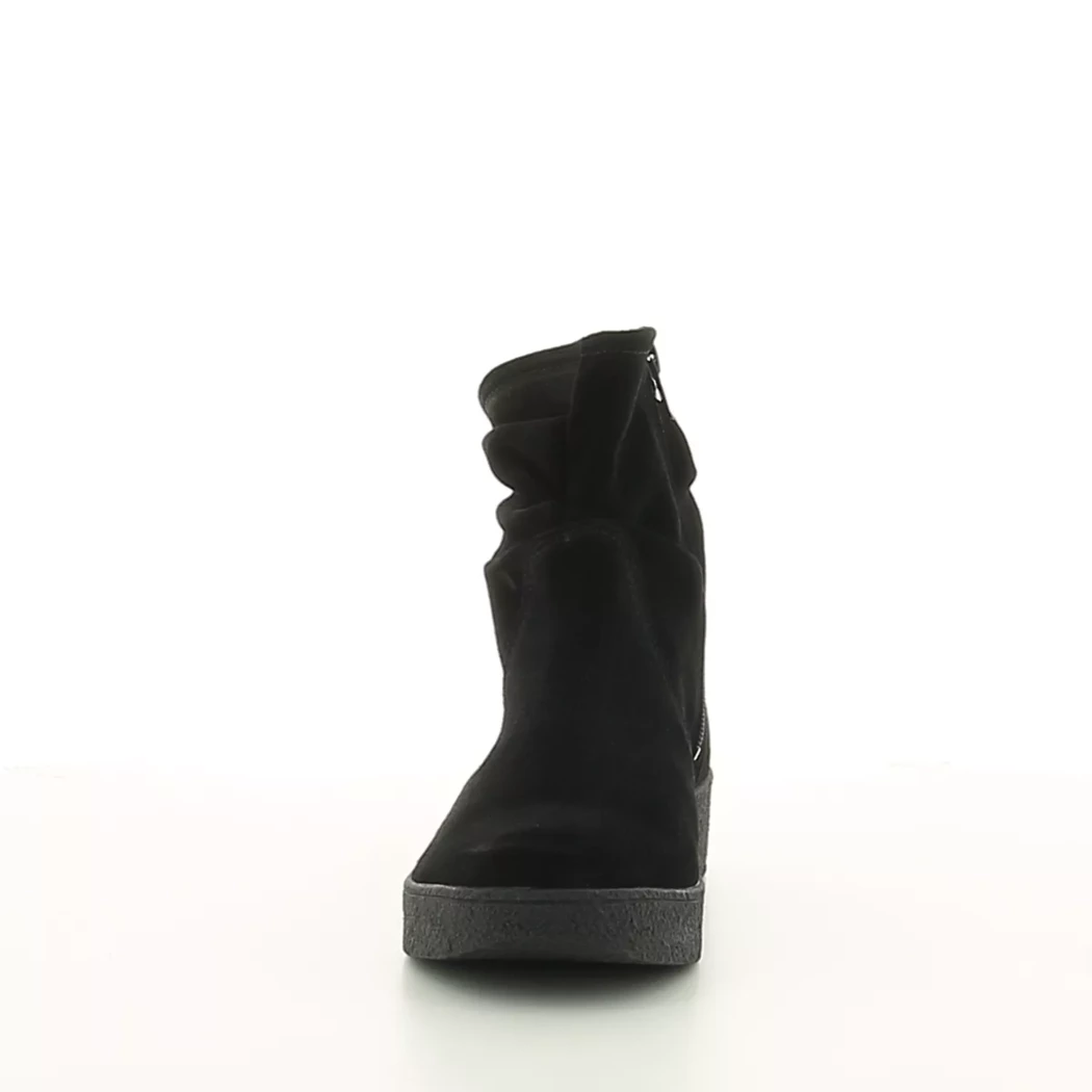 Image (5) de la chaussures Sens - Boots Noir en Cuir nubuck