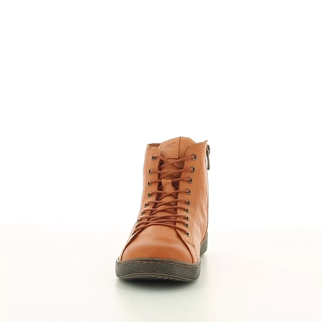 Image (5) de la chaussures Andrea Conti - Bottines Orange en Cuir