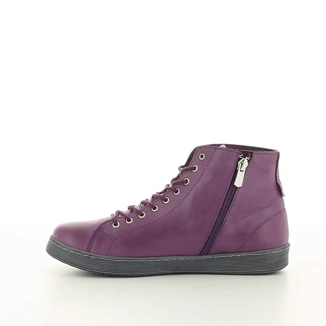 Image (4) de la chaussures Andrea Conti - Bottines Violet / Lilas en Cuir