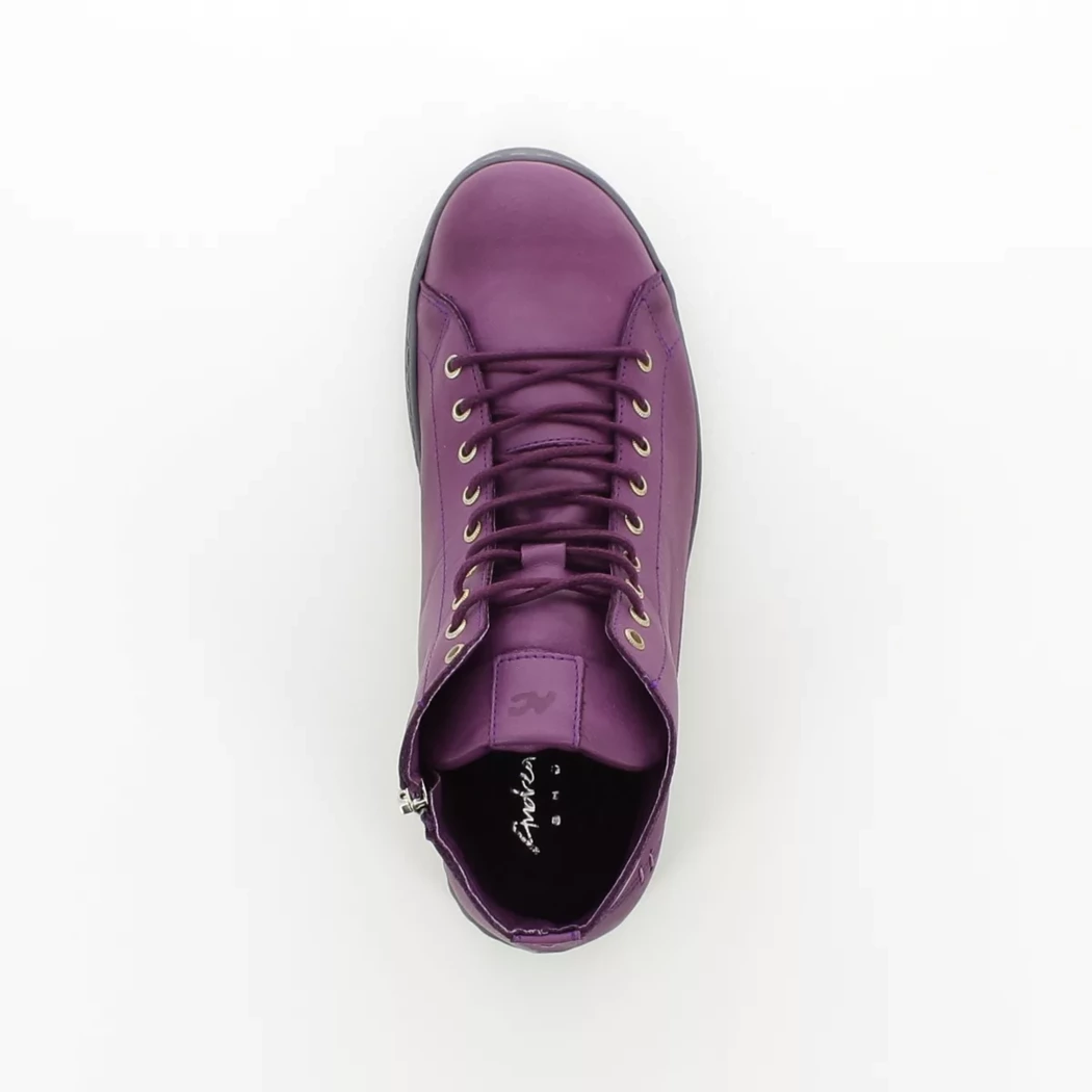 Image (6) de la chaussures Andrea Conti - Bottines Violet / Lilas en Cuir