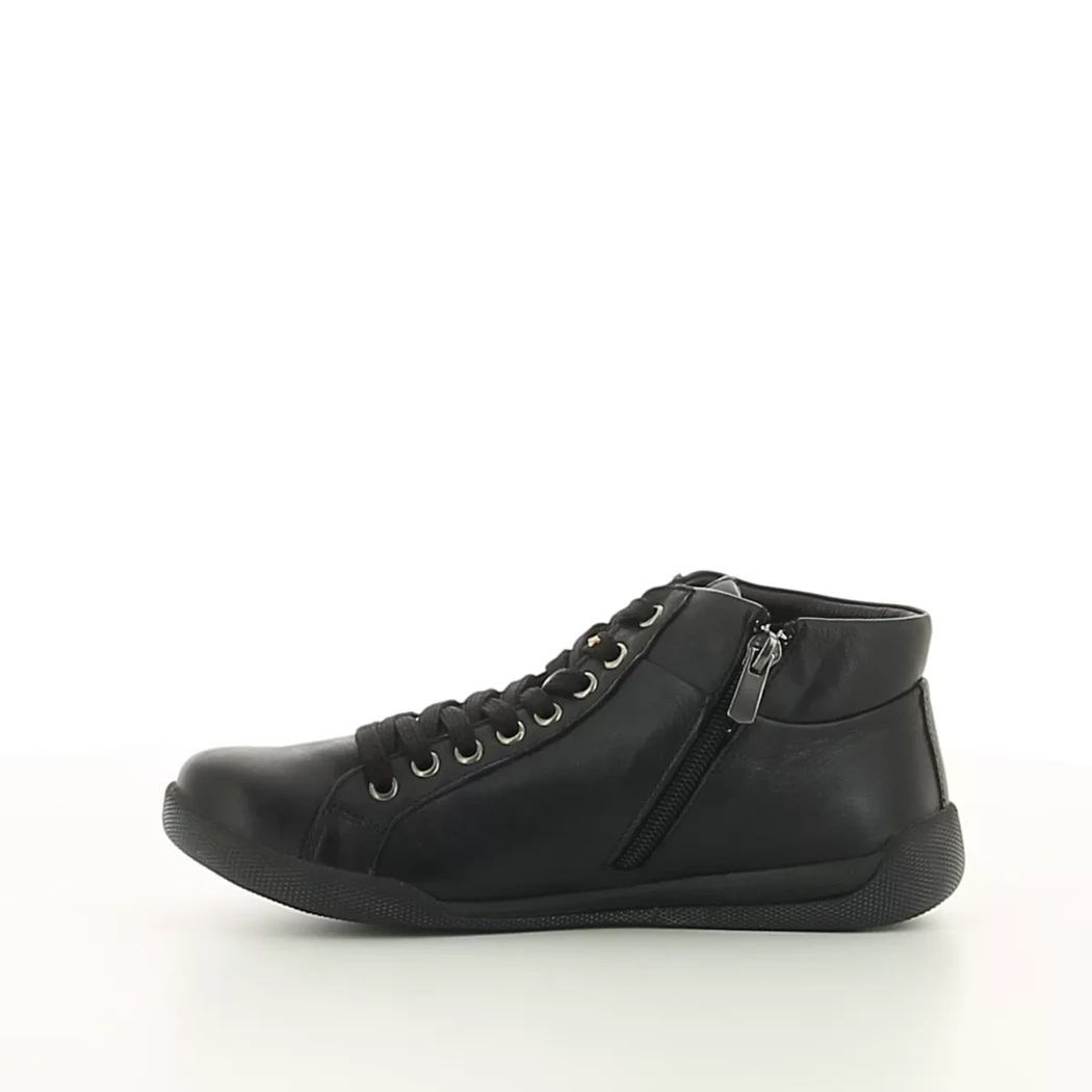 Image (4) de la chaussures Andrea Conti - Bottines Noir en Cuir