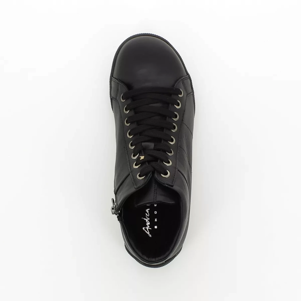 Image (6) de la chaussures Andrea Conti - Bottines Noir en Cuir
