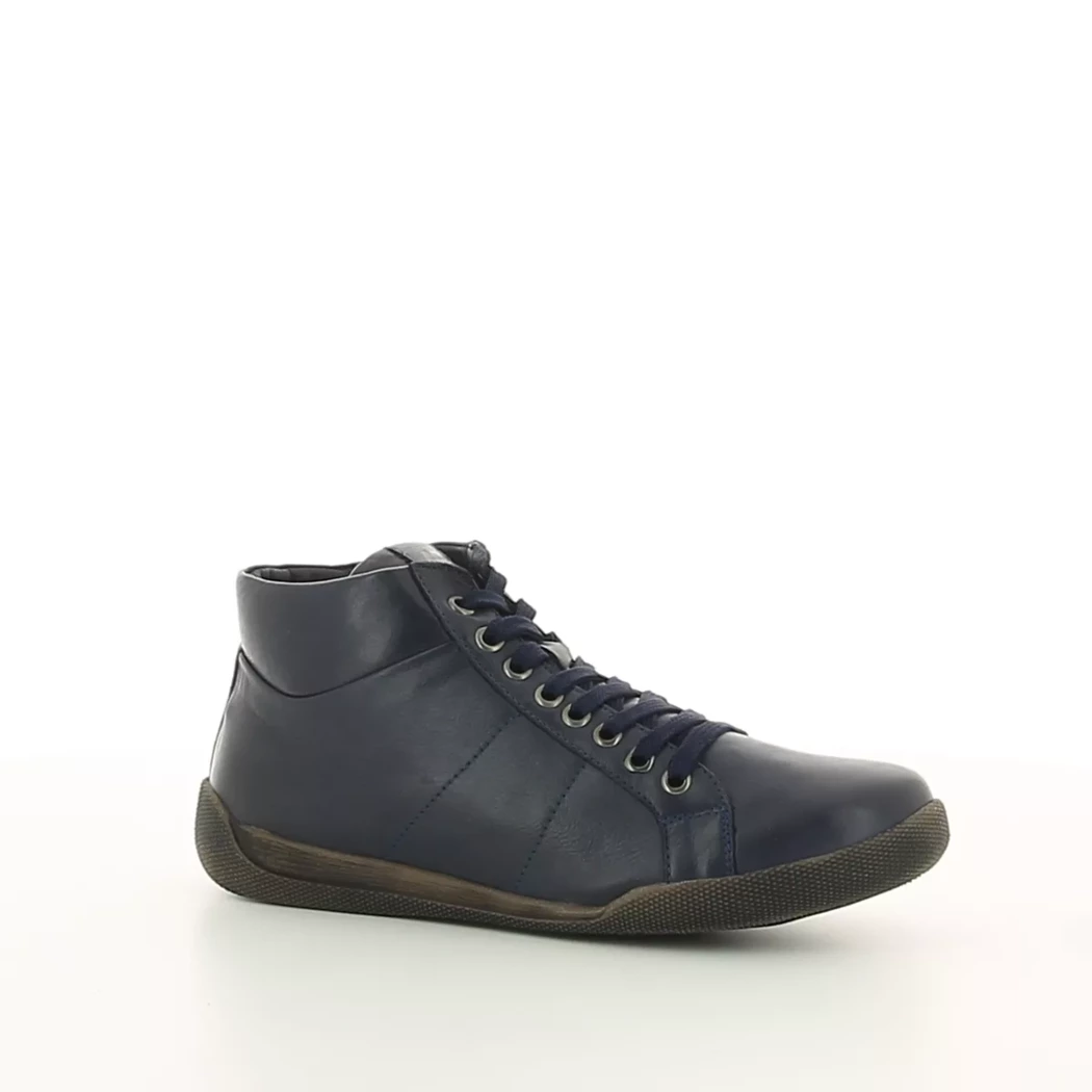 Image (1) de la chaussures Andrea Conti - Bottines Bleu en Cuir