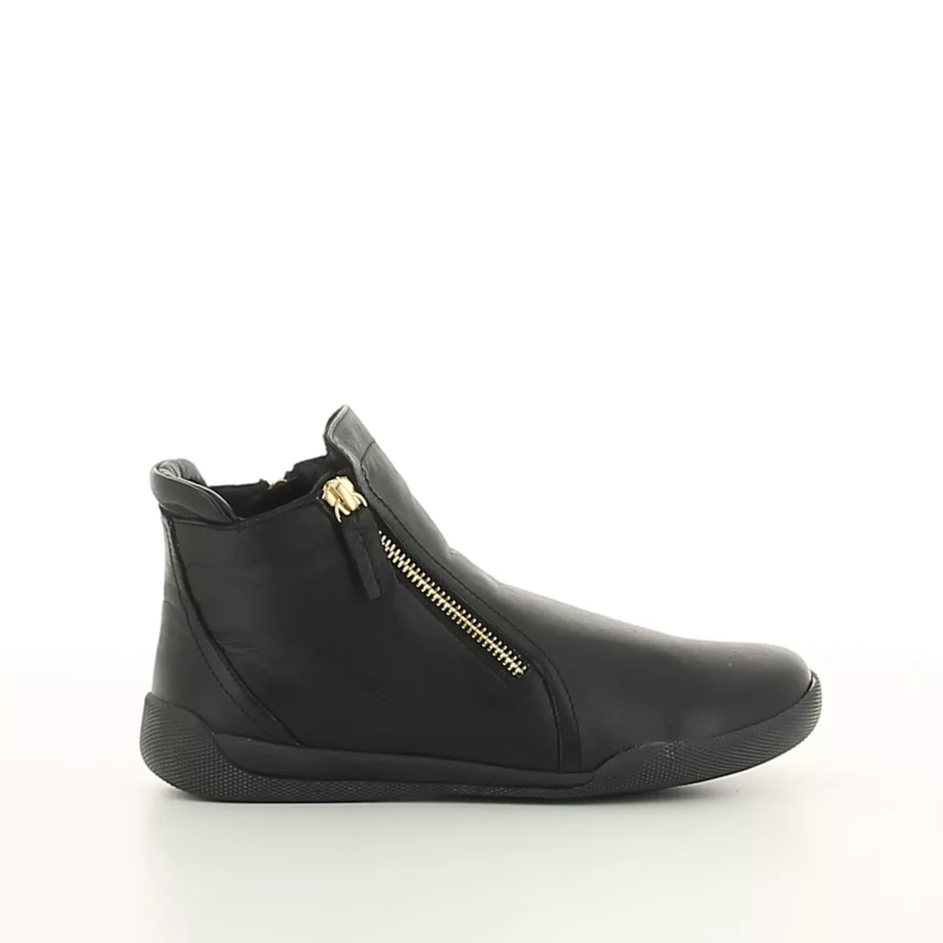 Image (2) de la chaussures Andrea Conti - Boots Noir en Cuir