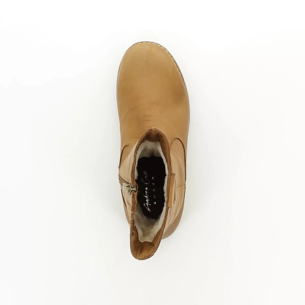 Image (6) de la chaussures Andrea Conti - Boots Cuir naturel / Cognac en Cuir