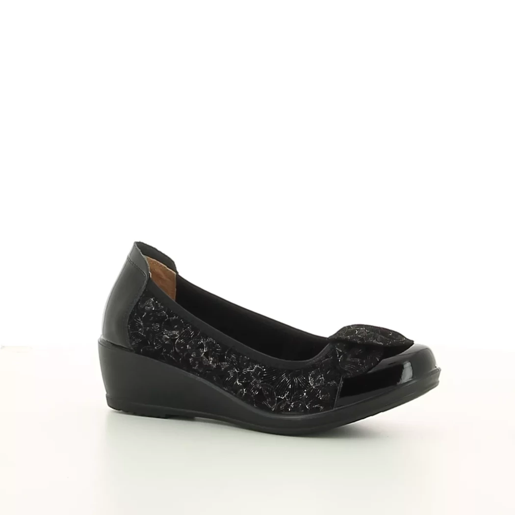 Image (1) de la chaussures Inea - Escarpins Noir en Cuir nubuck