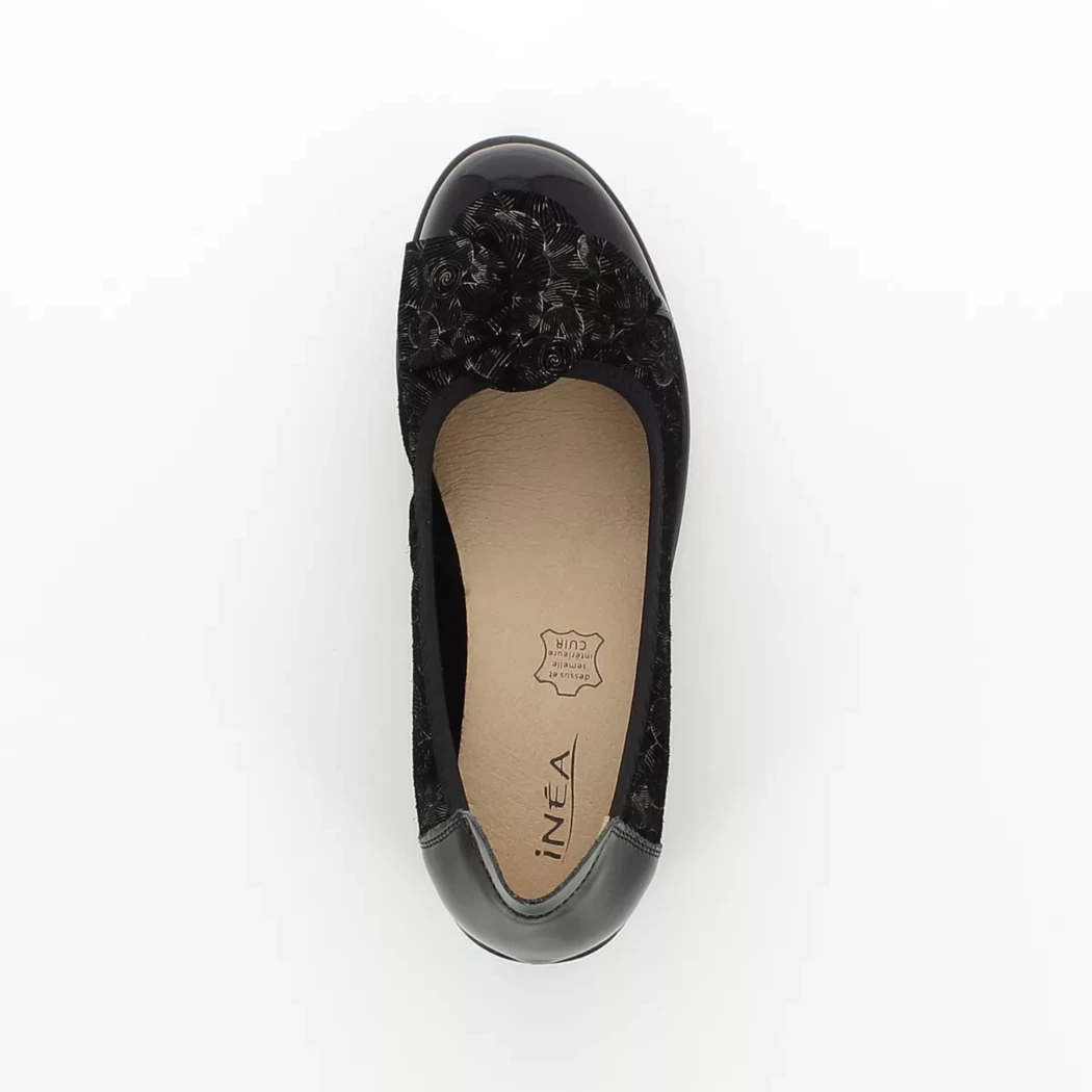 Image (6) de la chaussures Inea - Escarpins Noir en Cuir nubuck