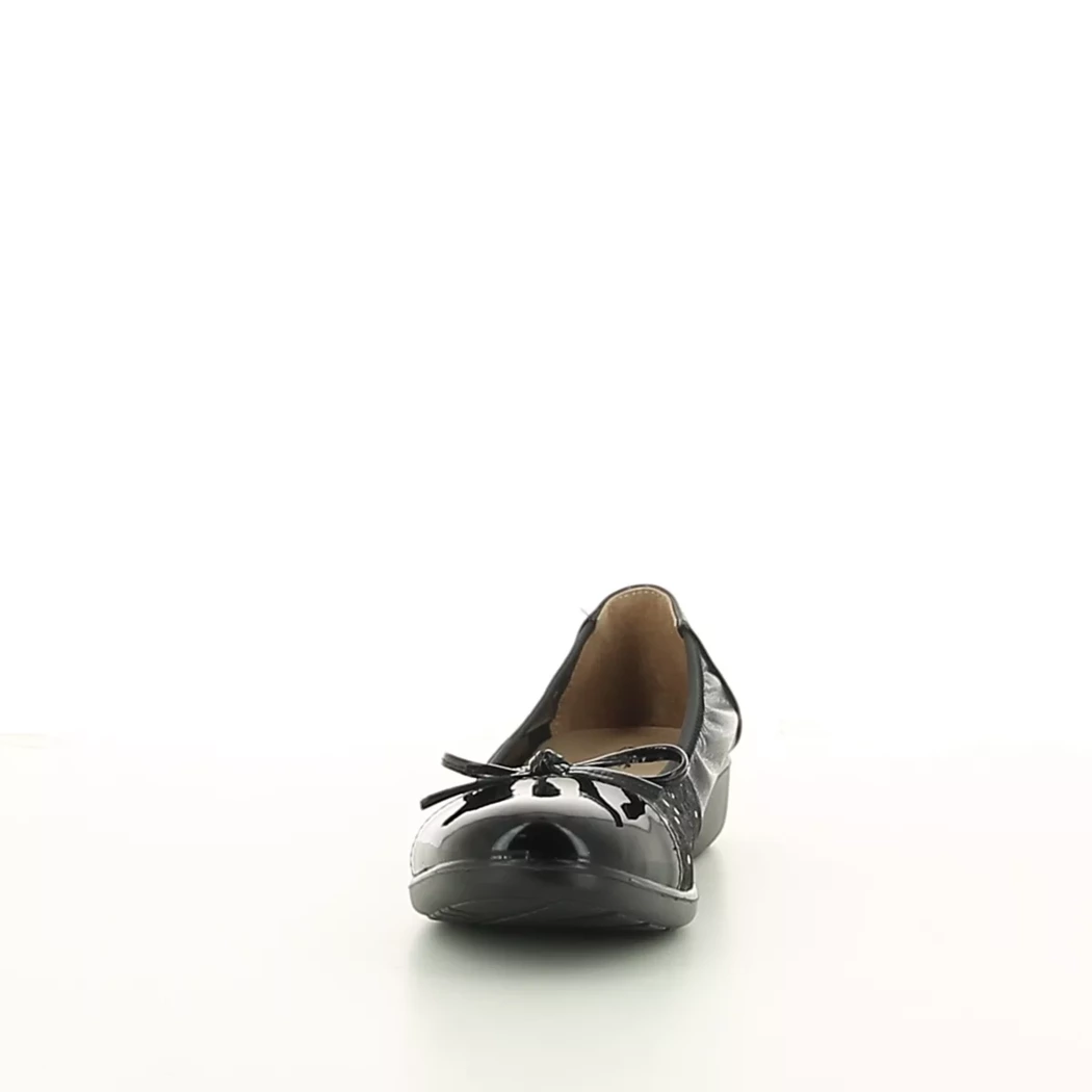 Image (5) de la chaussures Inea - Ballerines Noir en Cuir