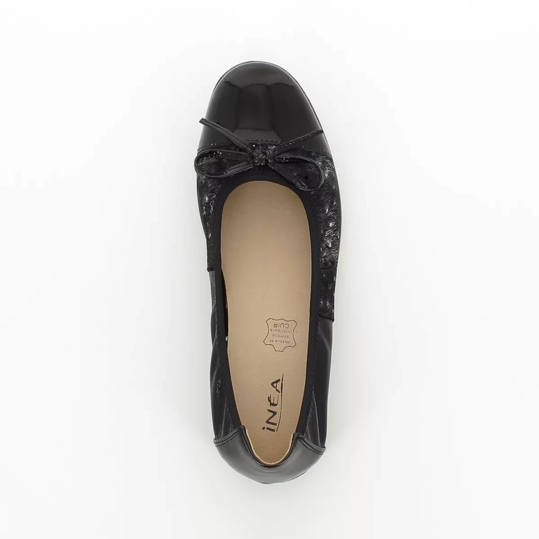 Image (6) de la chaussures Inea - Ballerines Noir en Cuir