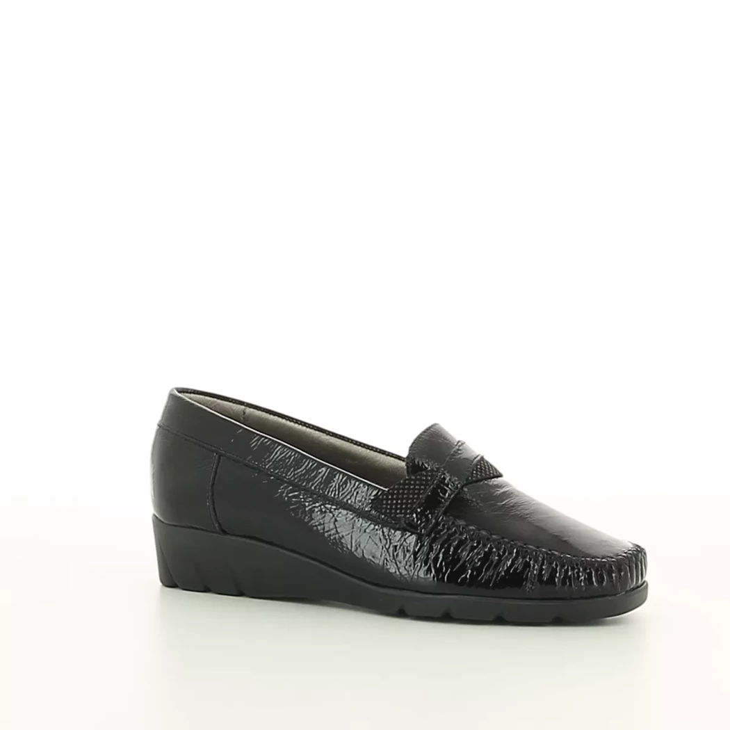 Image (1) de la chaussures Inea - Mocassins Noir en Cuir vernis