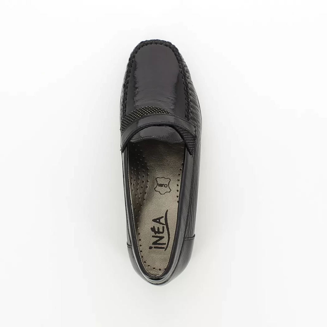 Image (6) de la chaussures Inea - Mocassins Noir en Cuir vernis