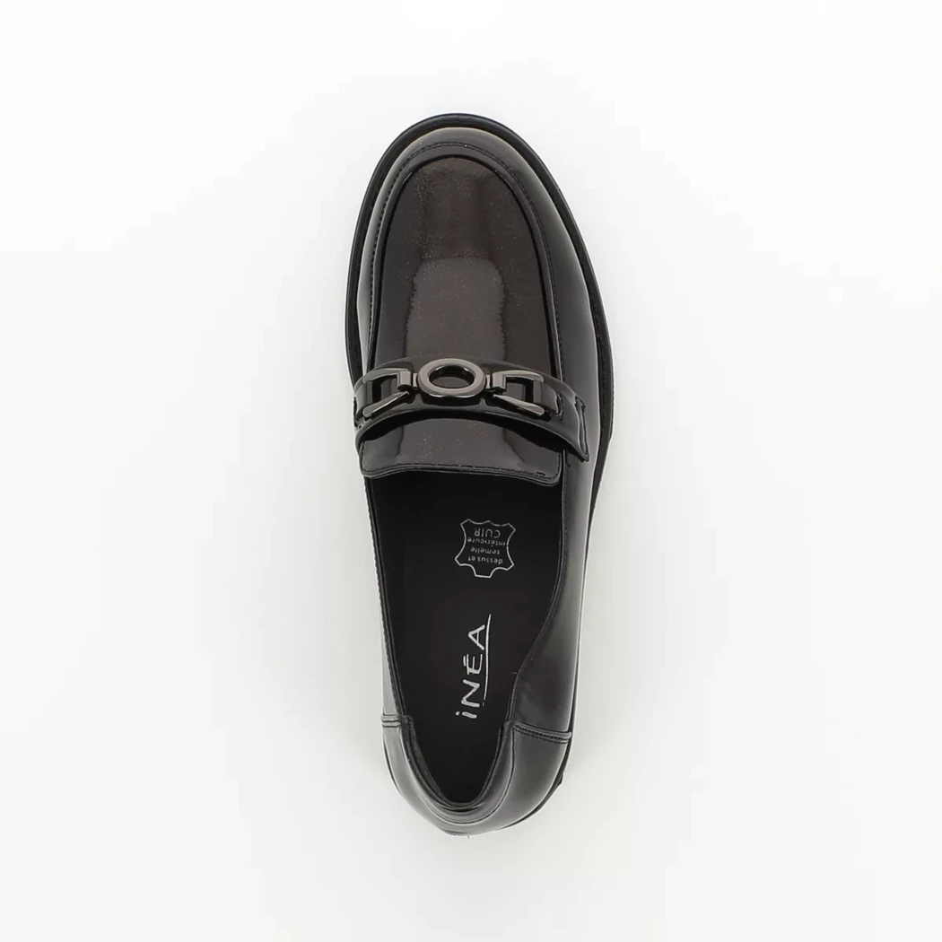 Image (6) de la chaussures Inea - Mocassins Noir en Cuir vernis