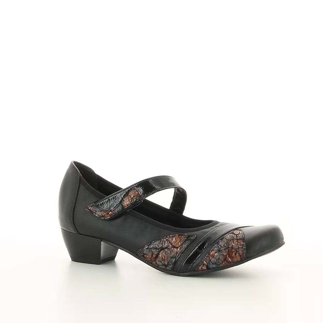 Image (1) de la chaussures Inea - Escarpins Noir en Cuir