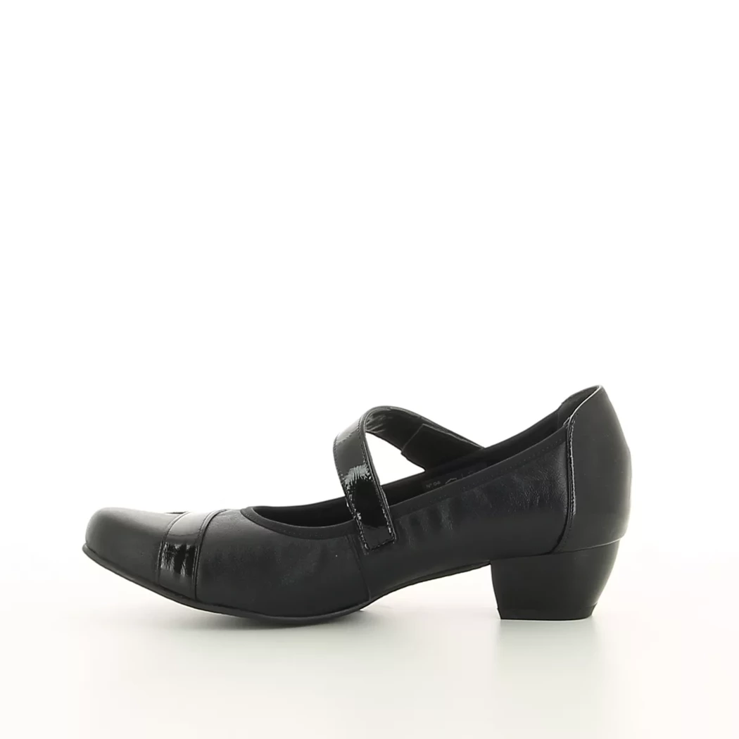 Image (4) de la chaussures Inea - Escarpins Noir en Cuir