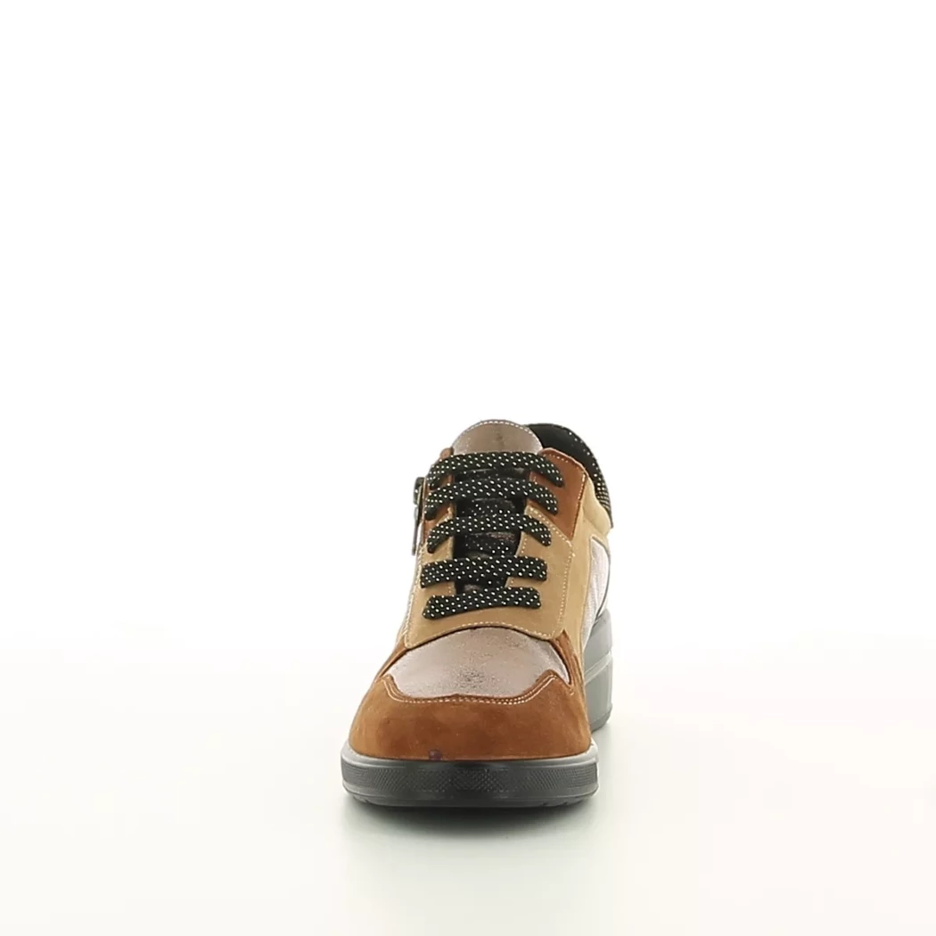 Image (5) de la chaussures Inea - Baskets Cuir naturel / Cognac en Multi-Matières