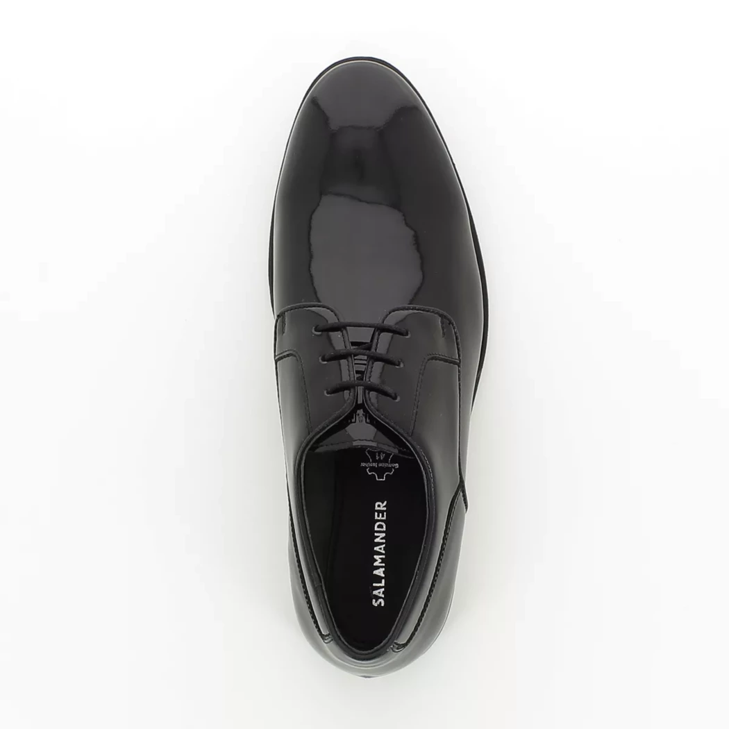 Image (6) de la chaussures Salamander - Chaussures à lacets Noir en Cuir vernis