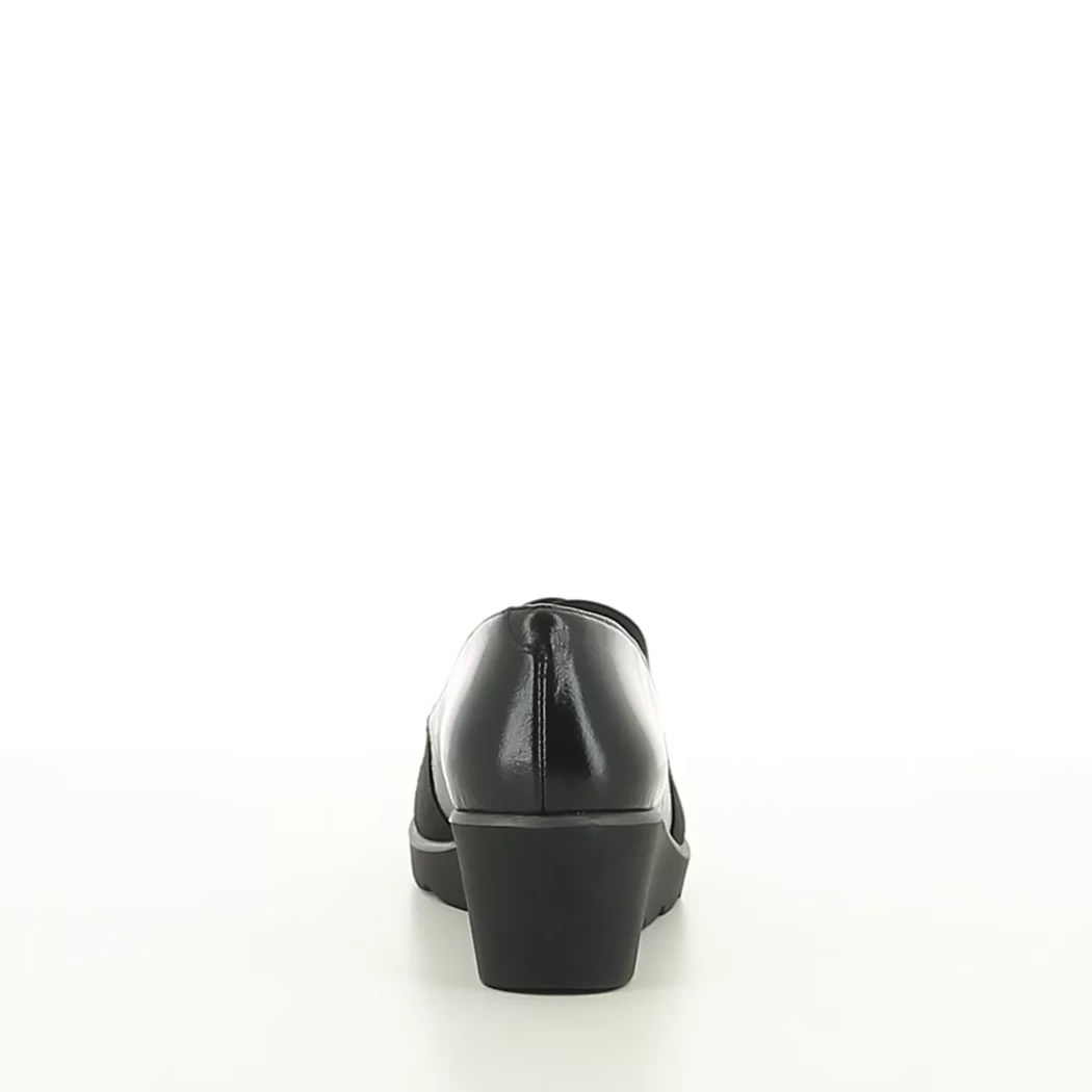 Image (3) de la chaussures Quala - Mocassins Noir en Cuir vernis