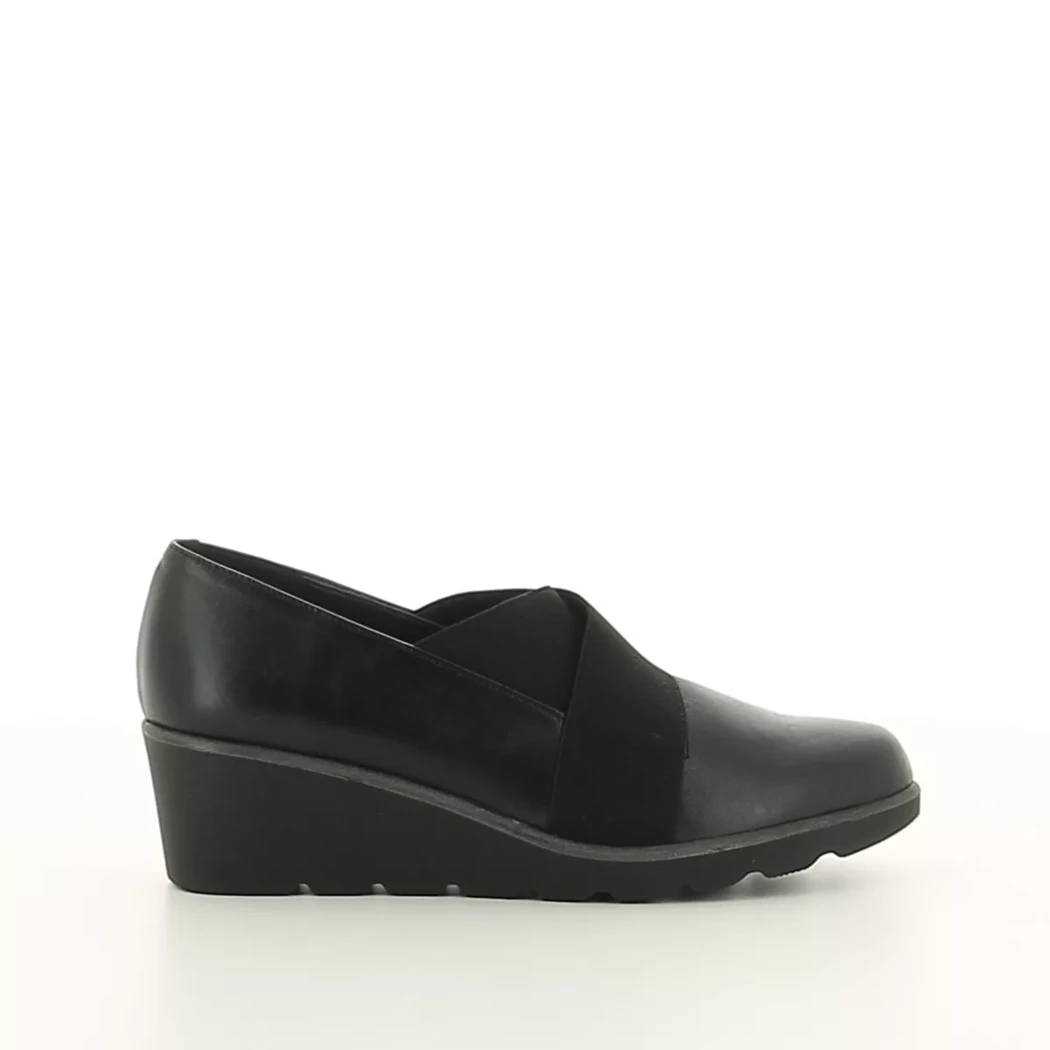 Image (2) de la chaussures Quala - Mocassins Noir en Cuir