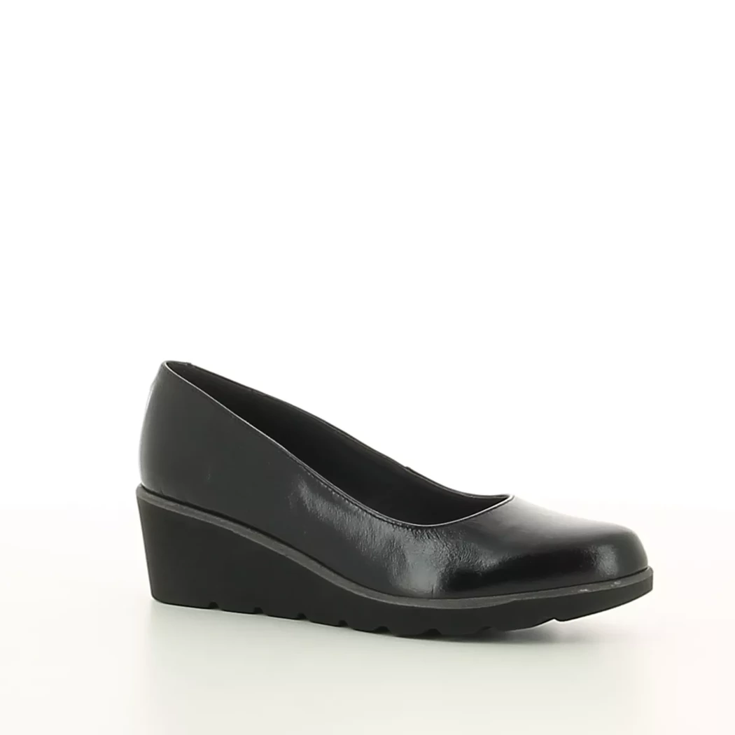 Image (1) de la chaussures Quala - Escarpins Noir en Cuir