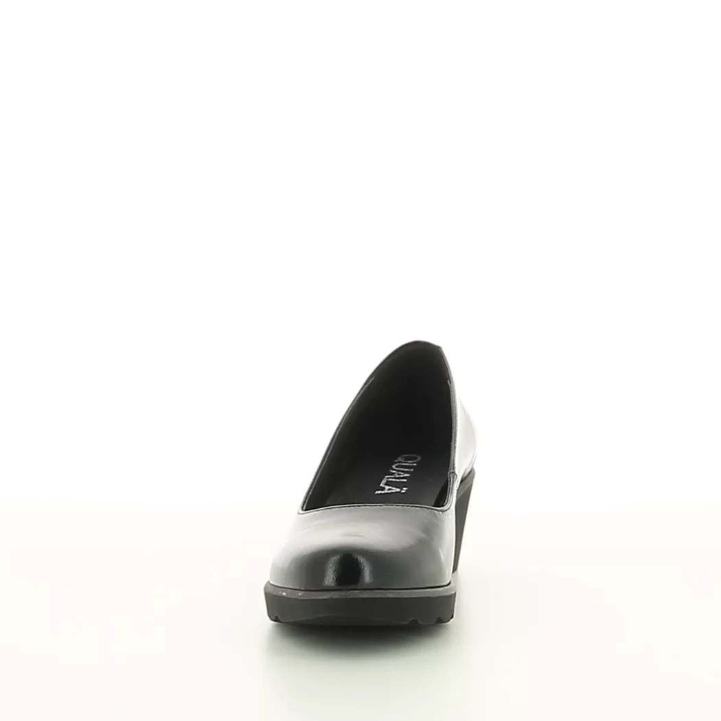 Image (5) de la chaussures Quala - Escarpins Noir en Cuir