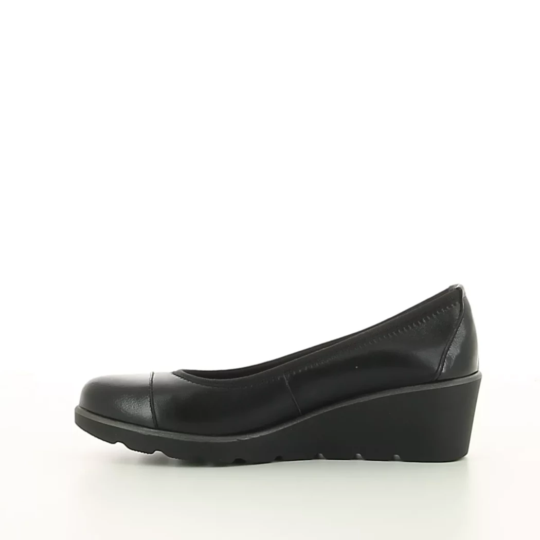 Image (4) de la chaussures Quala - Escarpins Noir en Cuir