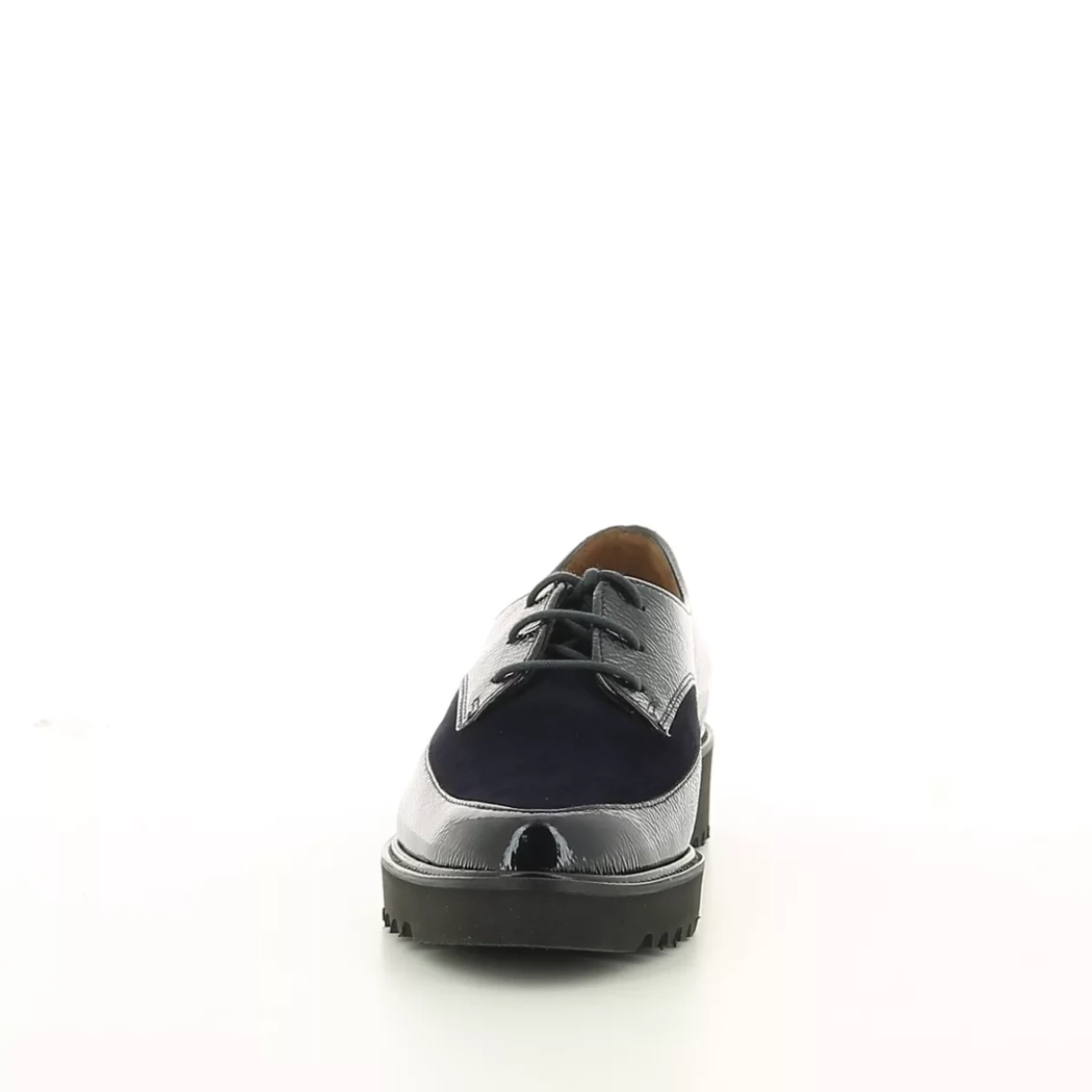 Image (5) de la chaussures Paul Green - Chaussures à lacets Bleu en Cuir vernis