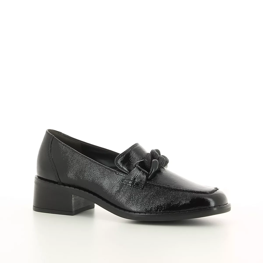 Image (1) de la chaussures Paul Green - Mocassins Noir en Cuir vernis
