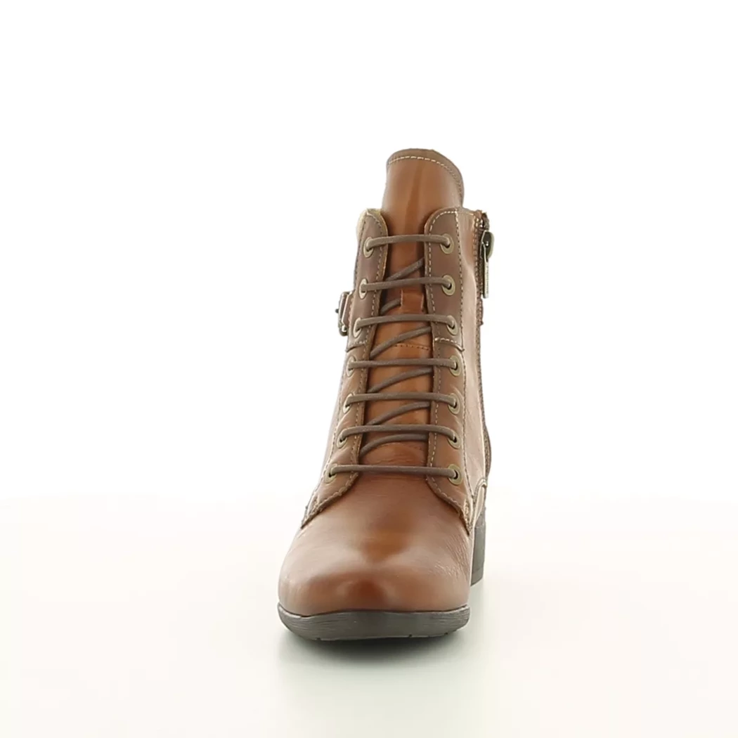 Image (5) de la chaussures Pikolinos - Bottines Cuir naturel / Cognac en Cuir