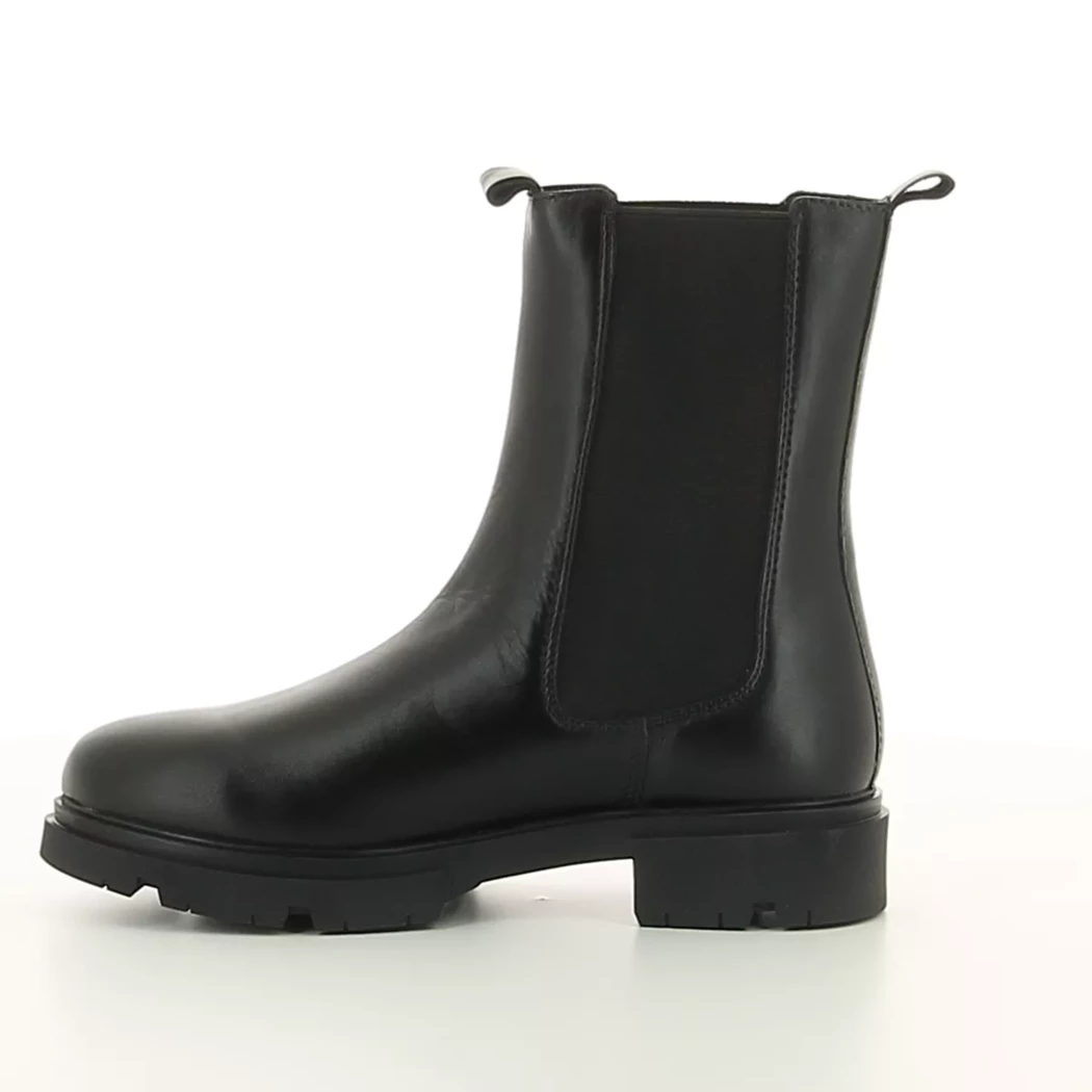 Image (4) de la chaussures Poelman - Boots Noir en Cuir