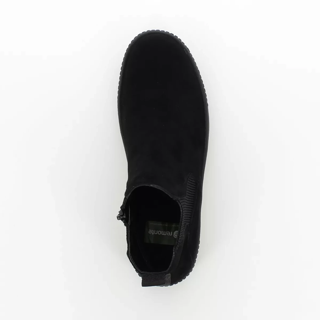 Image (6) de la chaussures Remonte - Boots Noir en Cuir nubuck