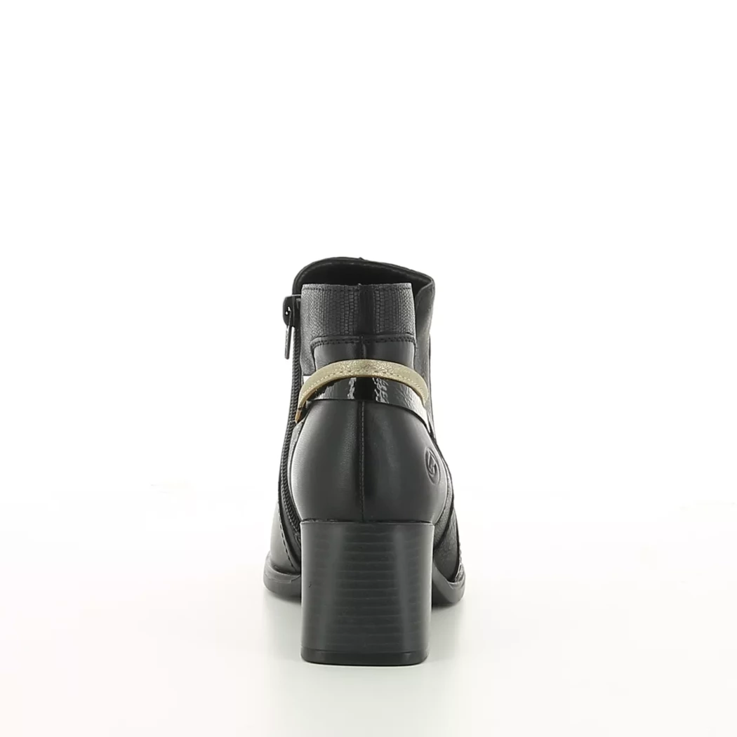 Image (3) de la chaussures Remonte - Boots Noir en Cuir