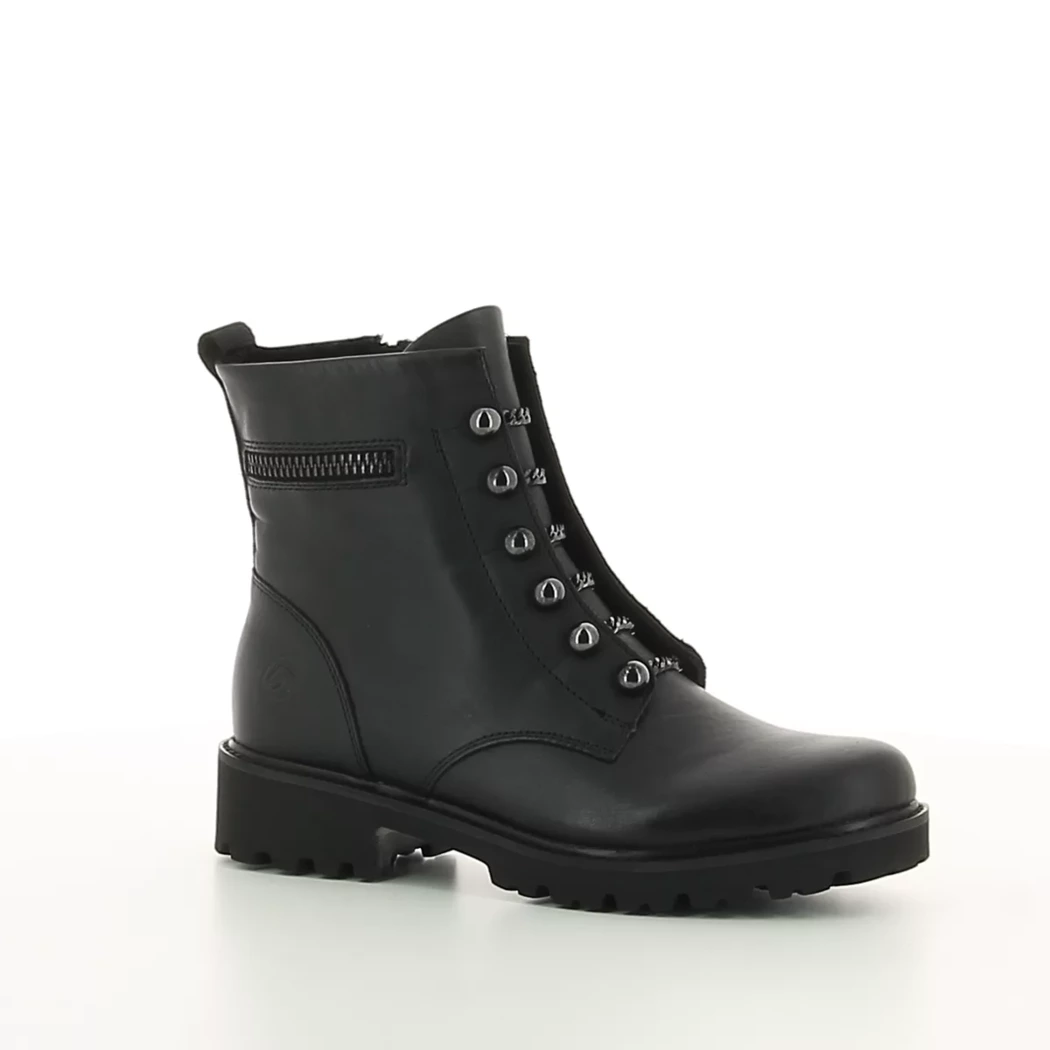 Image (1) de la chaussures Remonte - Boots Noir en Cuir