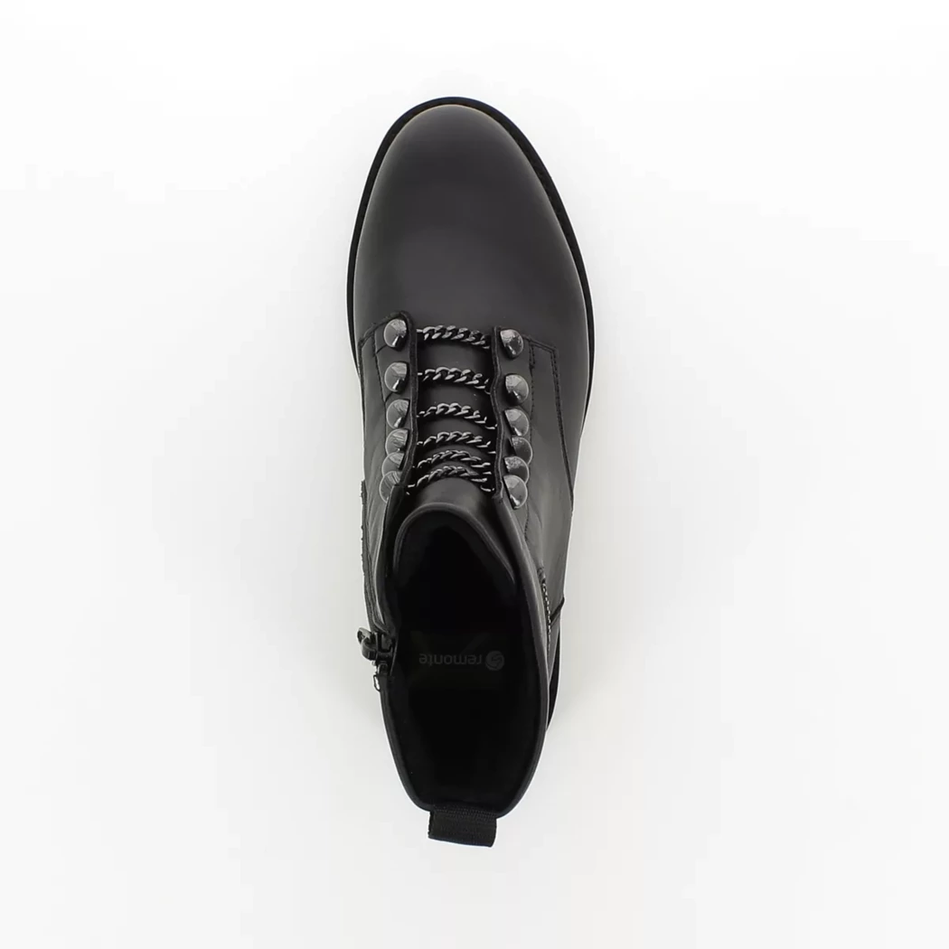 Image (6) de la chaussures Remonte - Boots Noir en Cuir