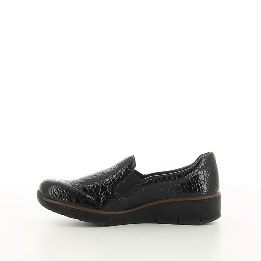 Image (4) de la chaussures Rieker - Mocassins Noir en Cuir synthétique