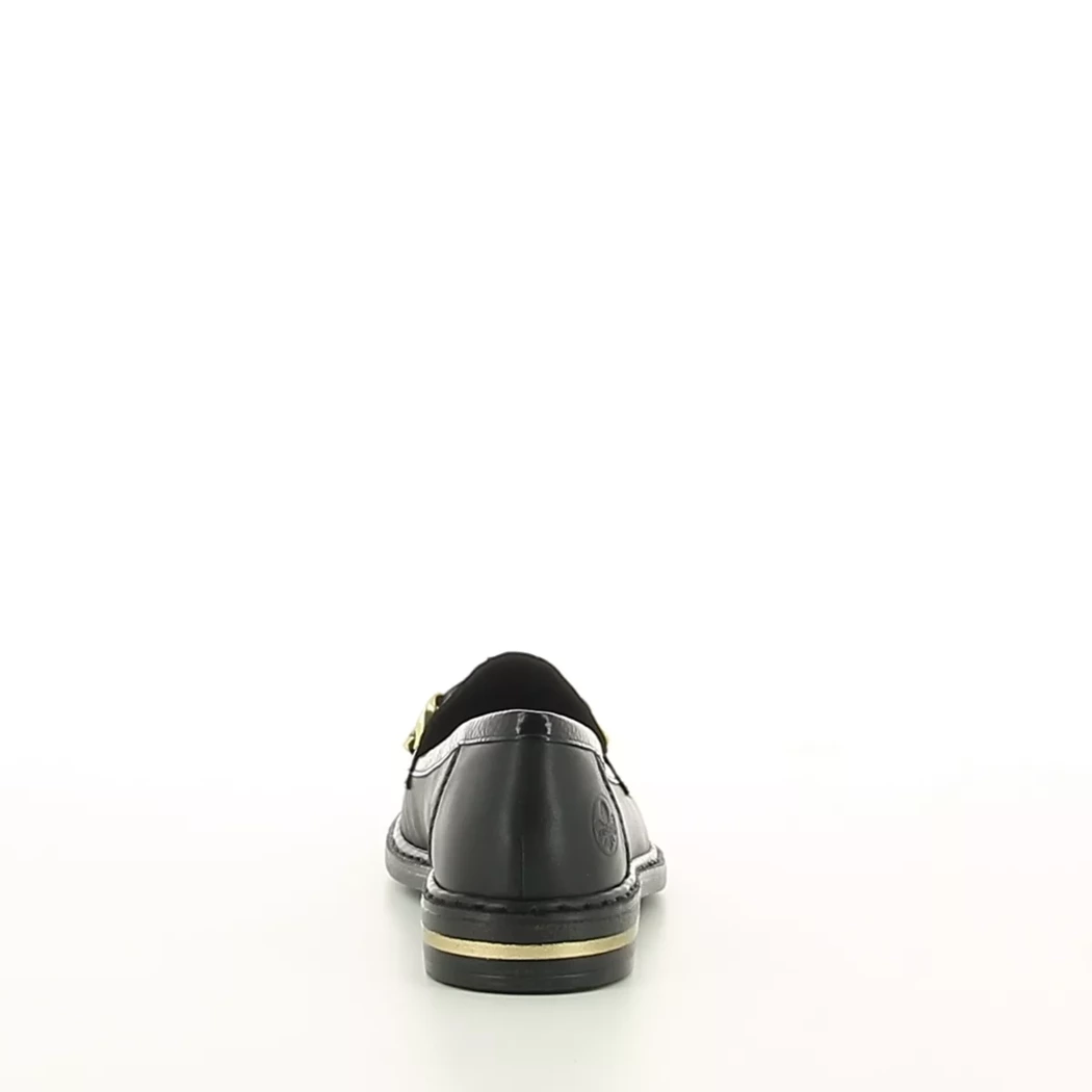 Image (3) de la chaussures Rieker - Mocassins Noir en Cuir