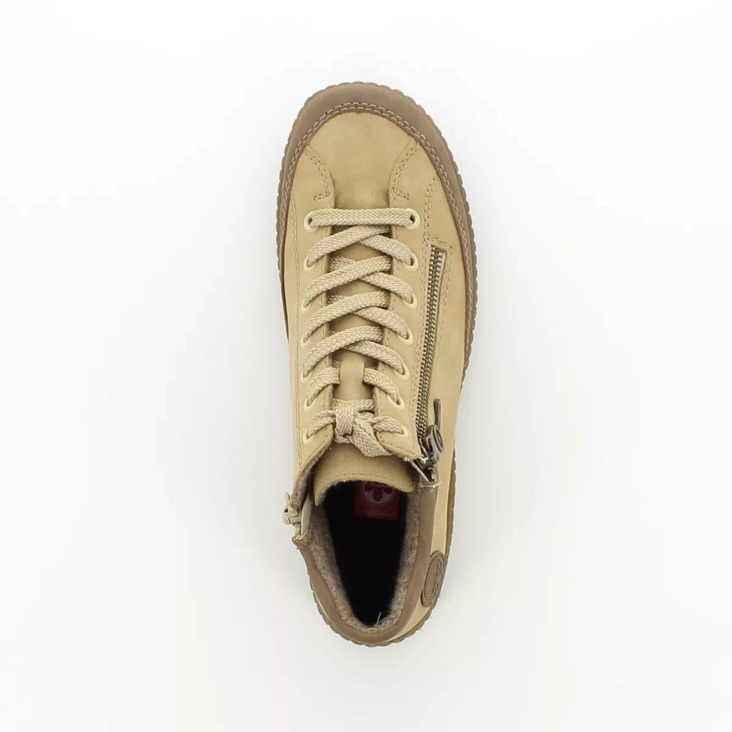 Image (6) de la chaussures Rieker - Bottines Beige en Cuir synthétique