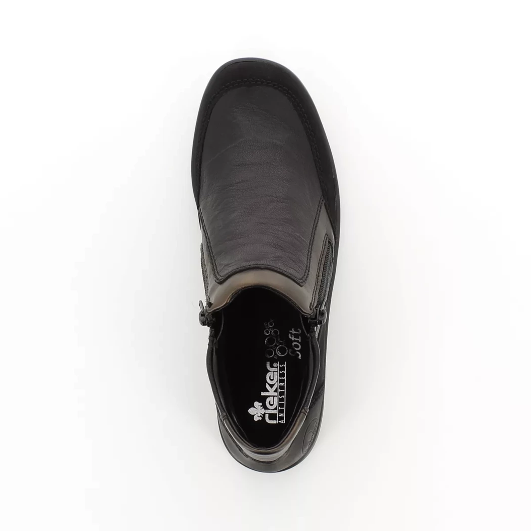 Image (6) de la chaussures Rieker - Boots Noir en Cuir synthétique