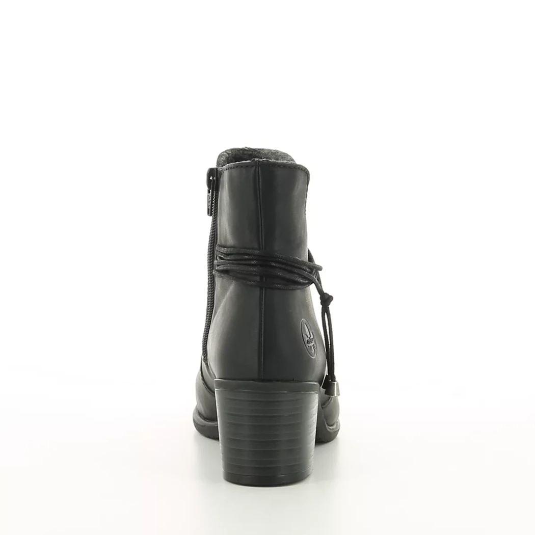 Image (3) de la chaussures Rieker - Boots Noir en Cuir synthétique