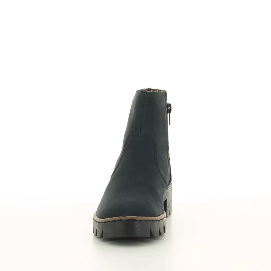 Image (5) de la chaussures Rieker - Boots Bleu en Cuir synthétique