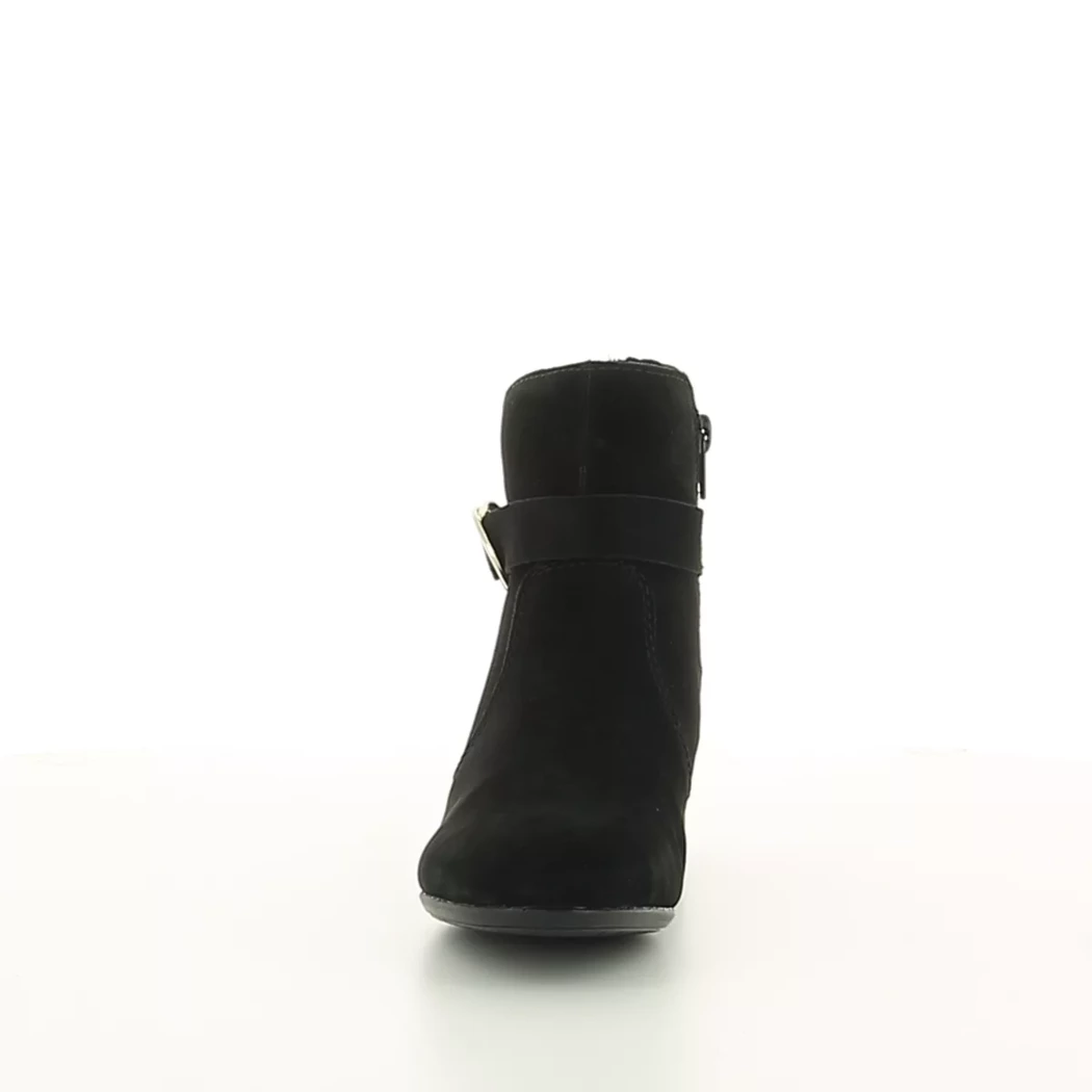 Image (5) de la chaussures Rieker - Boots Noir en Cuir nubuck