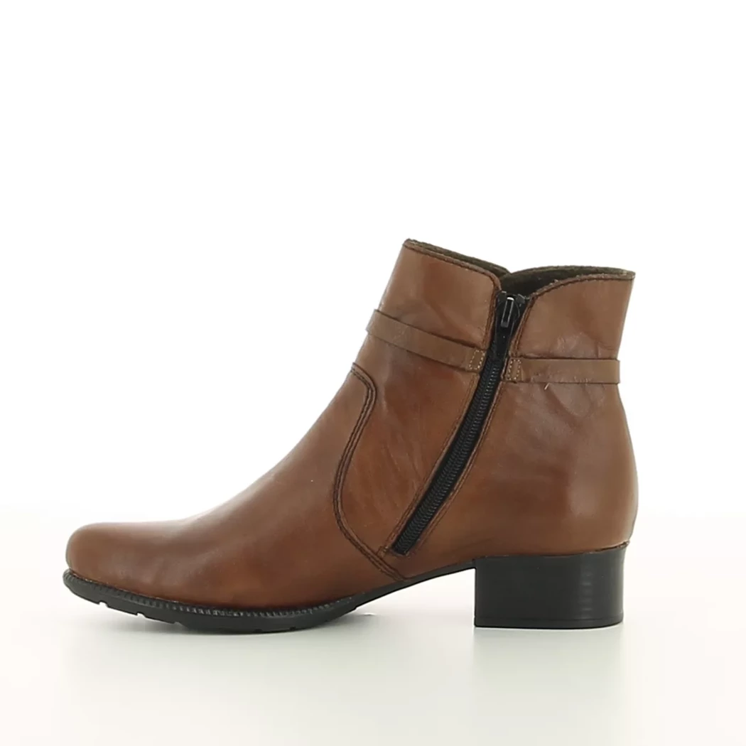 Image (4) de la chaussures Rieker - Boots Cuir naturel / Cognac en Cuir