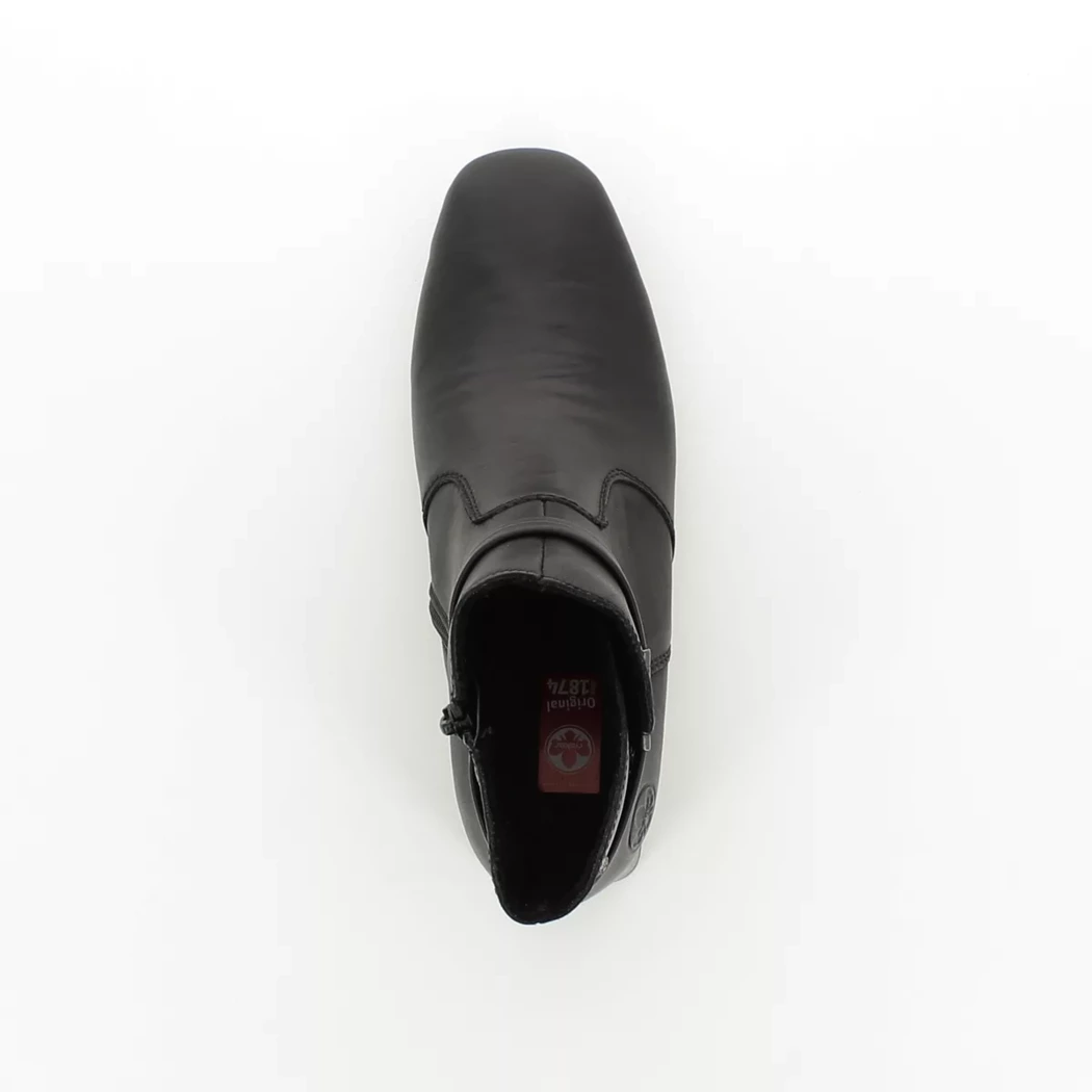 Image (6) de la chaussures Rieker - Boots Noir en Cuir
