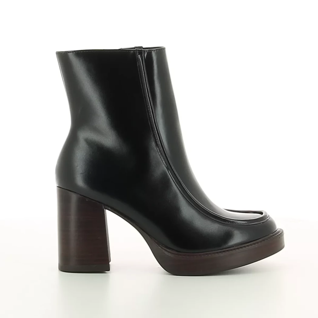 Image (2) de la chaussures Tamaris - Boots Noir en Cuir vernis