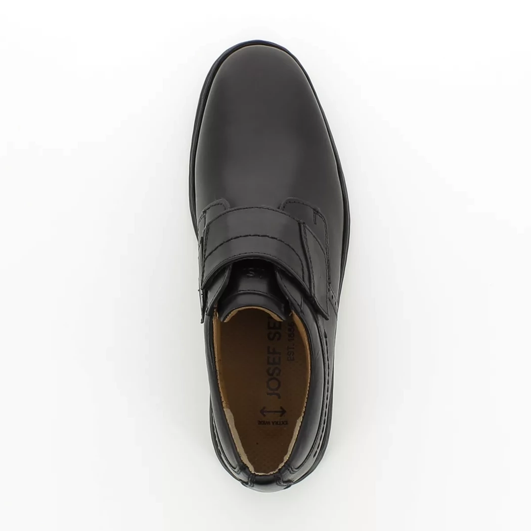 Image (6) de la chaussures Josef Seibel - Chaussures à velcro Noir en Cuir