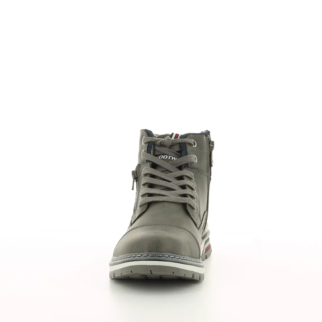 Image (5) de la chaussures Dockers - Bottines Gris en Cuir synthétique