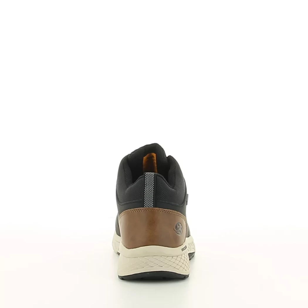 Image (3) de la chaussures Dockers - Bottines Noir en Cuir synthétique